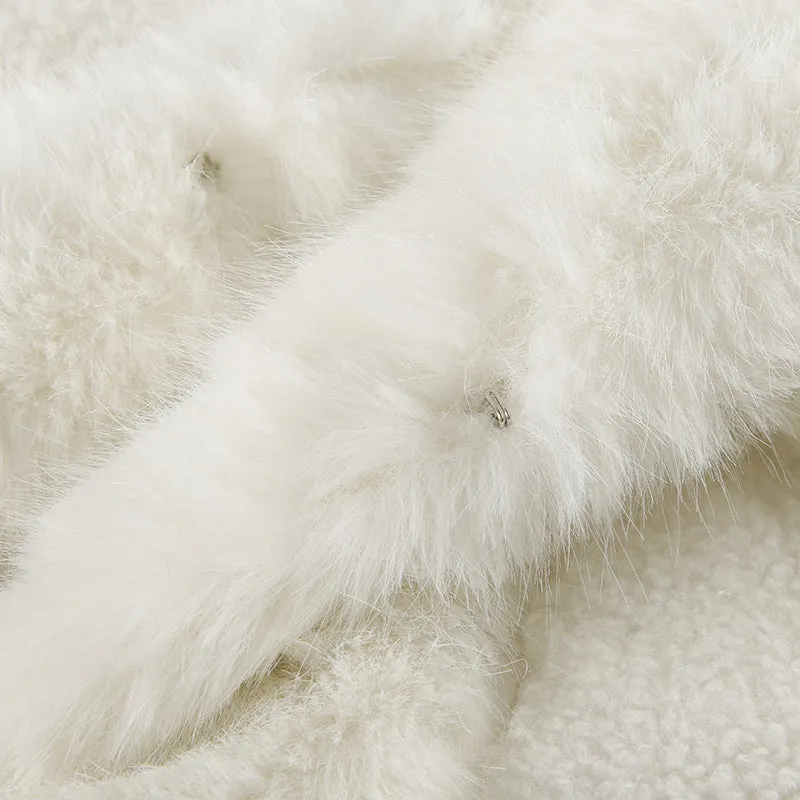 Tianna Faux Fur Hooded Coat