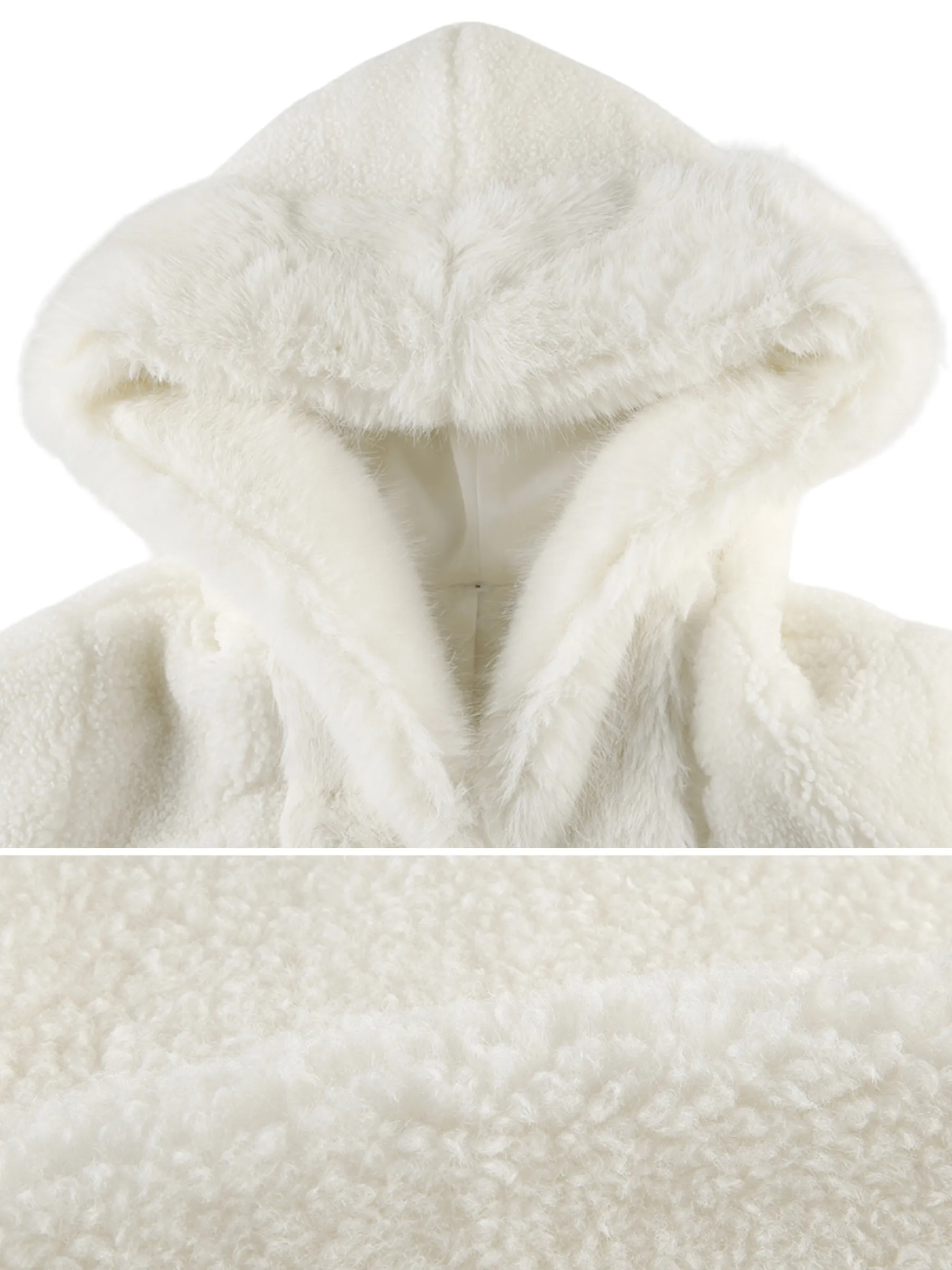 Tianna Faux Fur Hooded Coat
