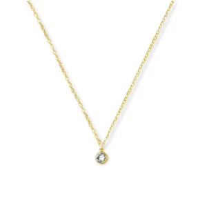 Tiny CZ Diamond Necklace