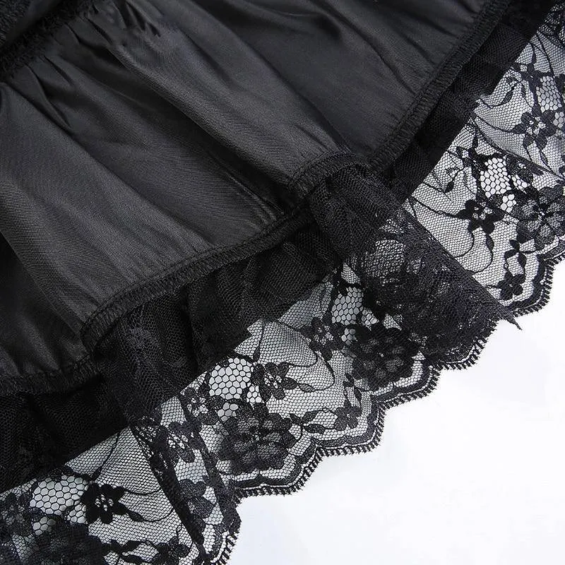 Too Deep Mini Skirt