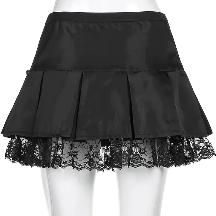 Too Deep Mini Skirt