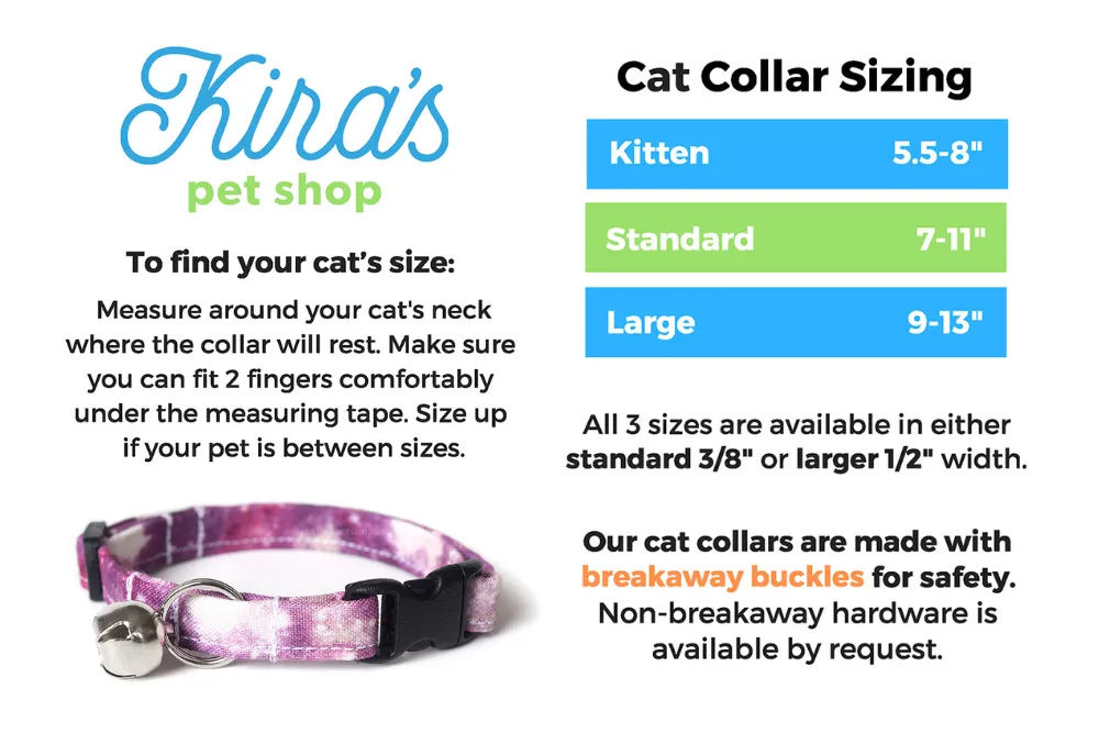 Topaz Gold Crystal Cat Collar