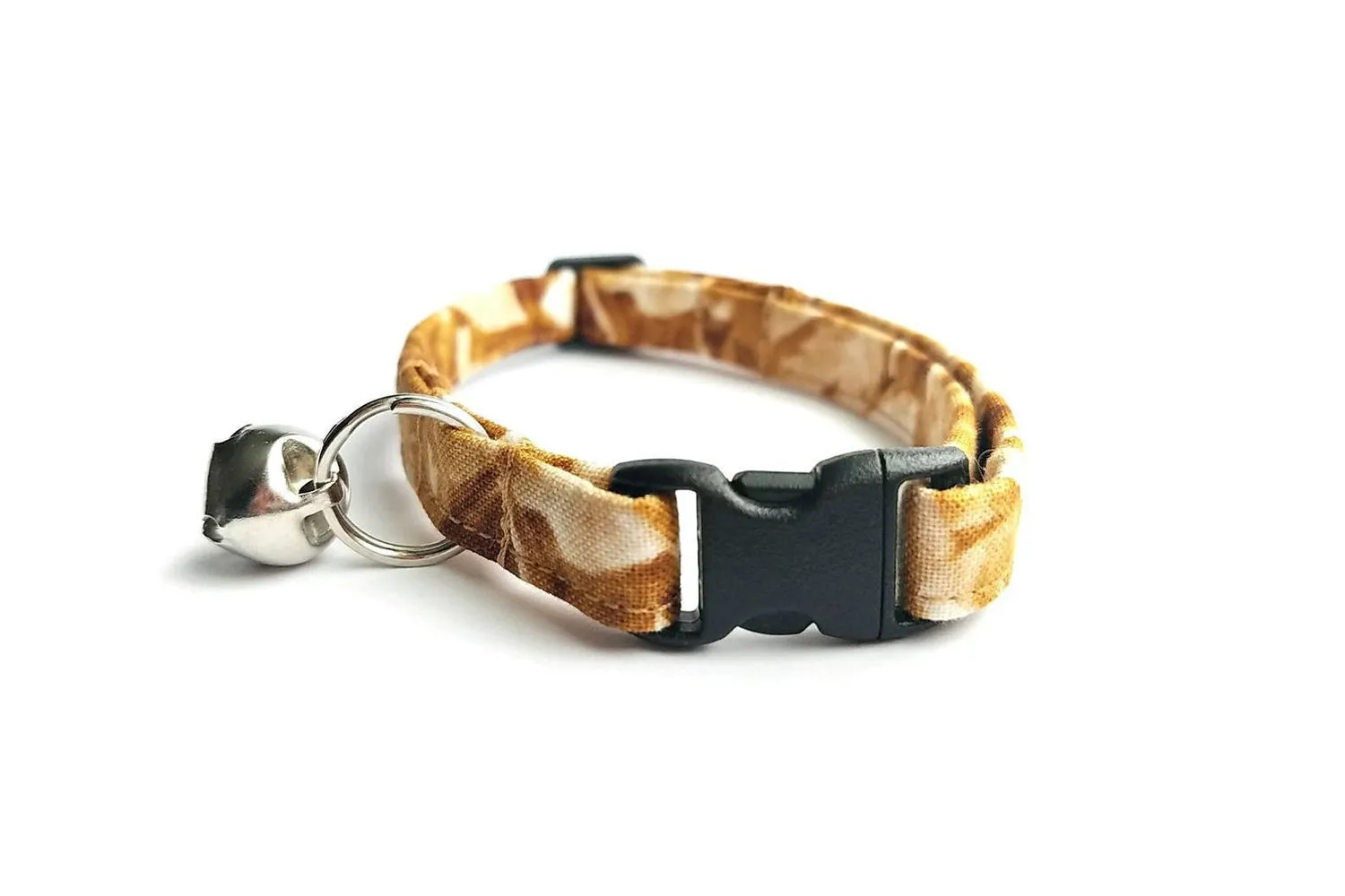 Topaz Gold Crystal Cat Collar