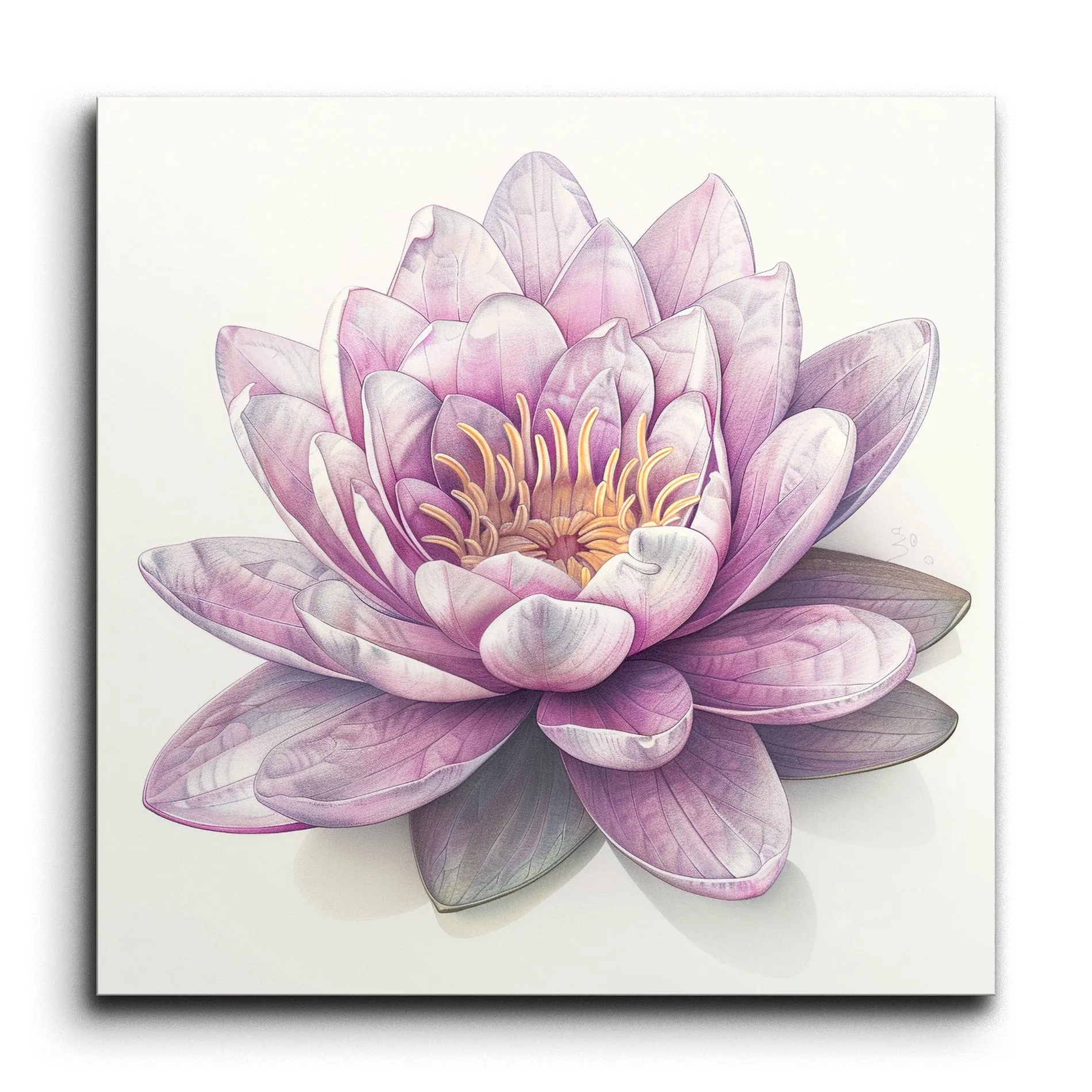 Tranquil Lotus Blossom Art