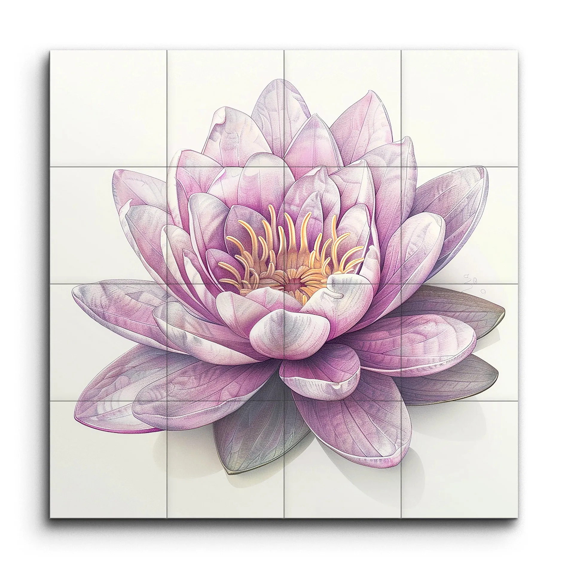 Tranquil Lotus Blossom Art