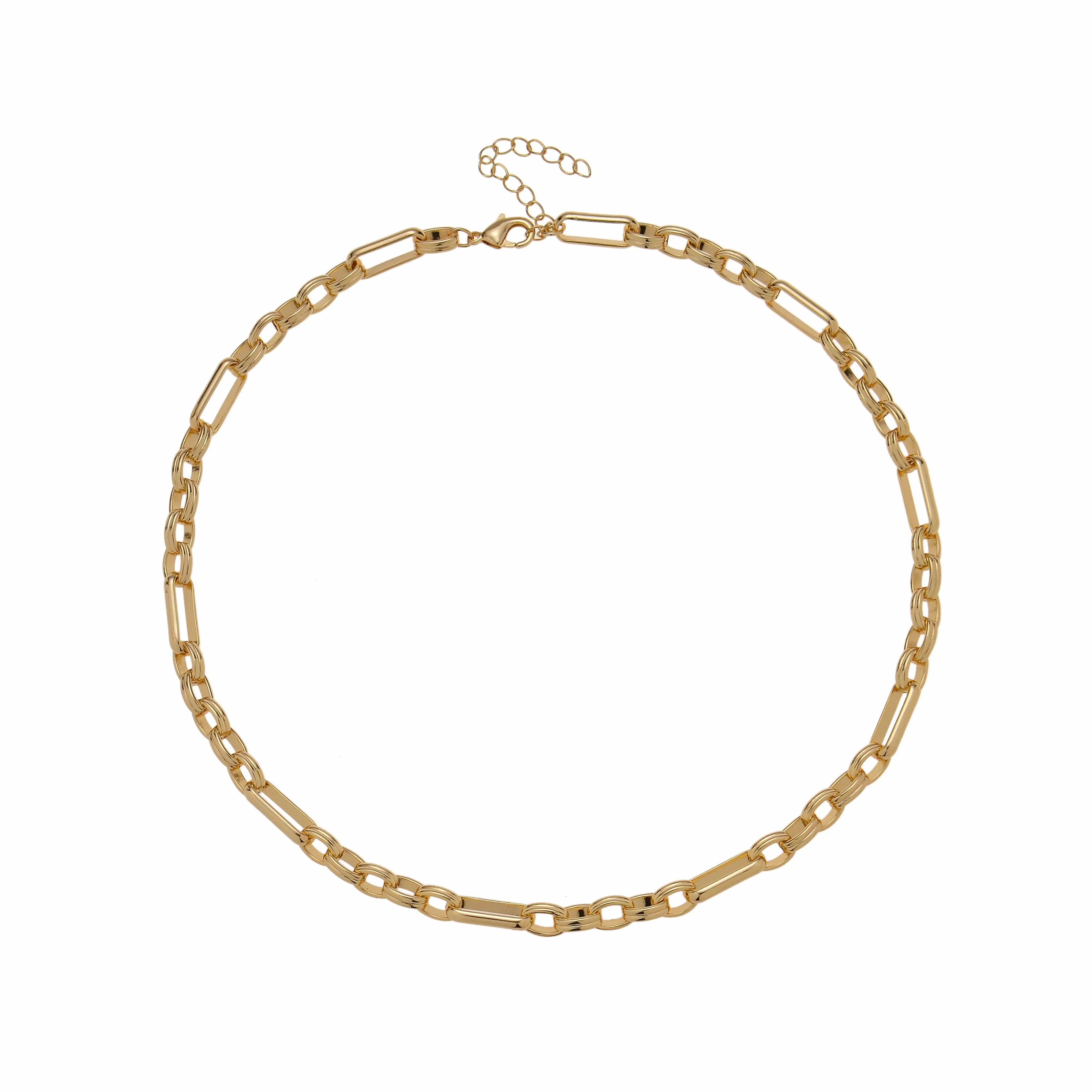 Triple Link Chunky Necklace