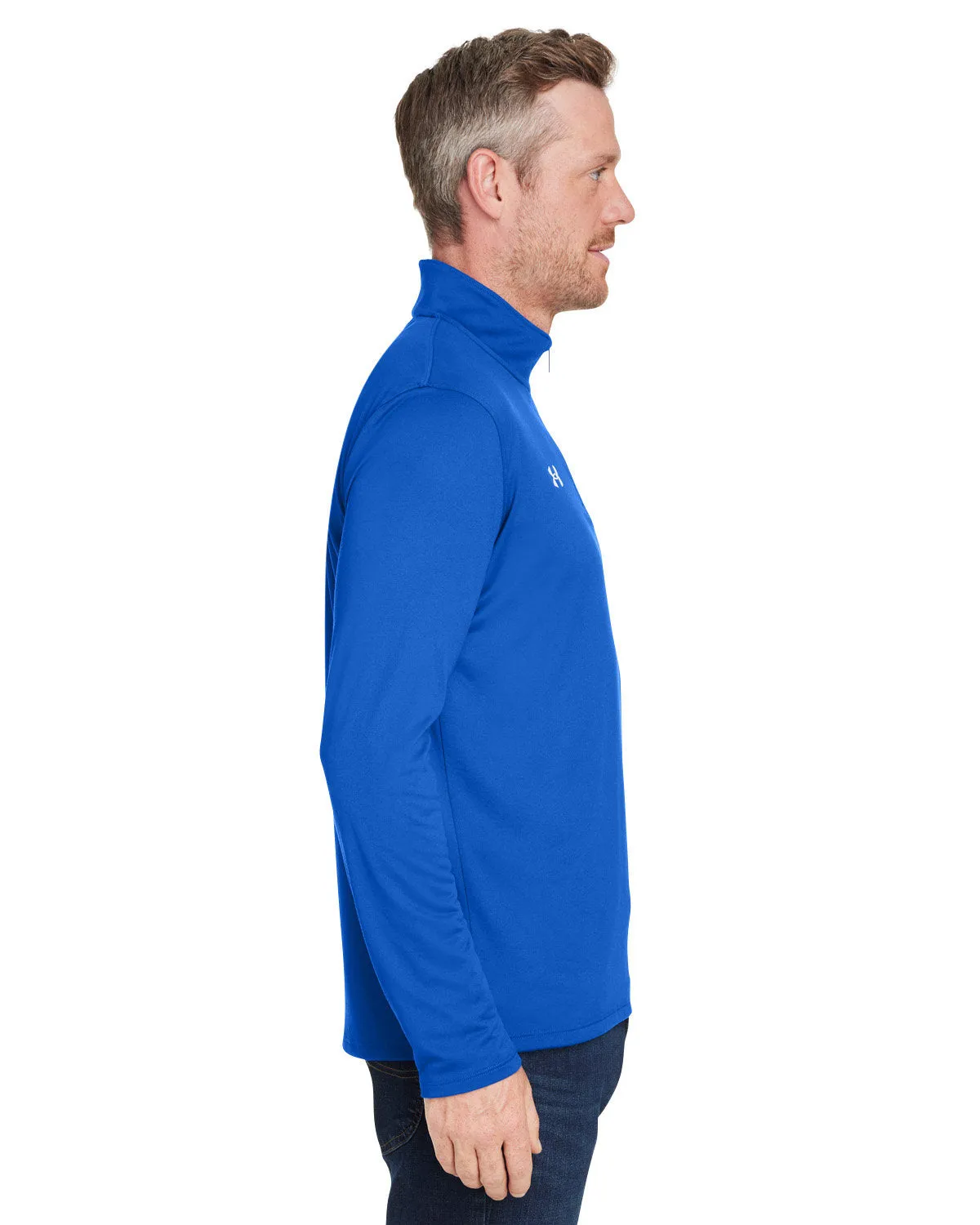 Under Armour Men's Tech Custom Quarter-Zips, Royal