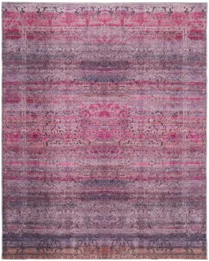 Voss VOS39H5F Pink/Purple Rug