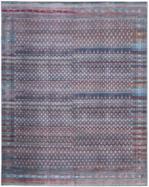 Voss VOS39H7F Tan/Blue Rug