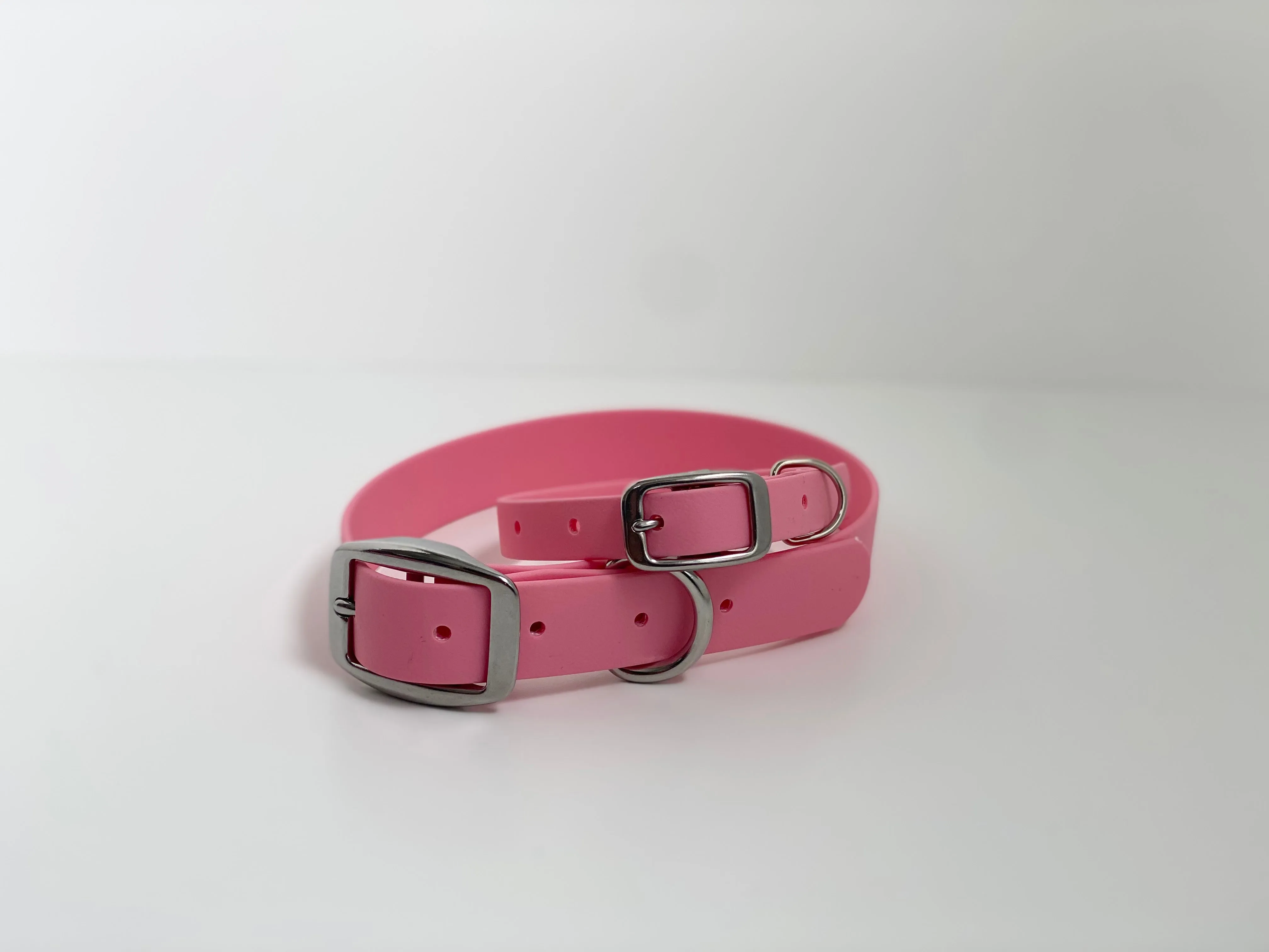 Walk By Good Boy - Biothane Collar - Bubblegum
