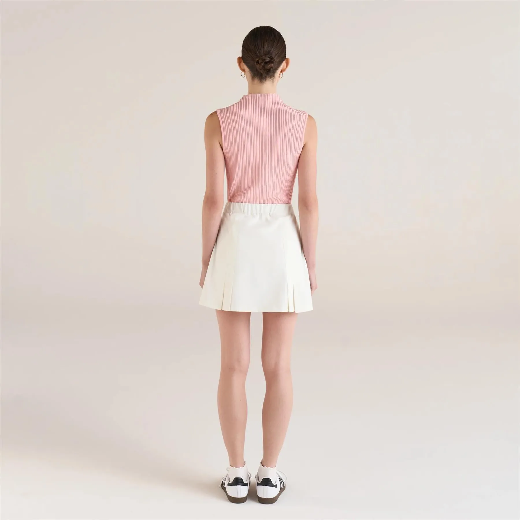 Womens Ace Sleeveless Mockneck II Dusty Rose - 2024