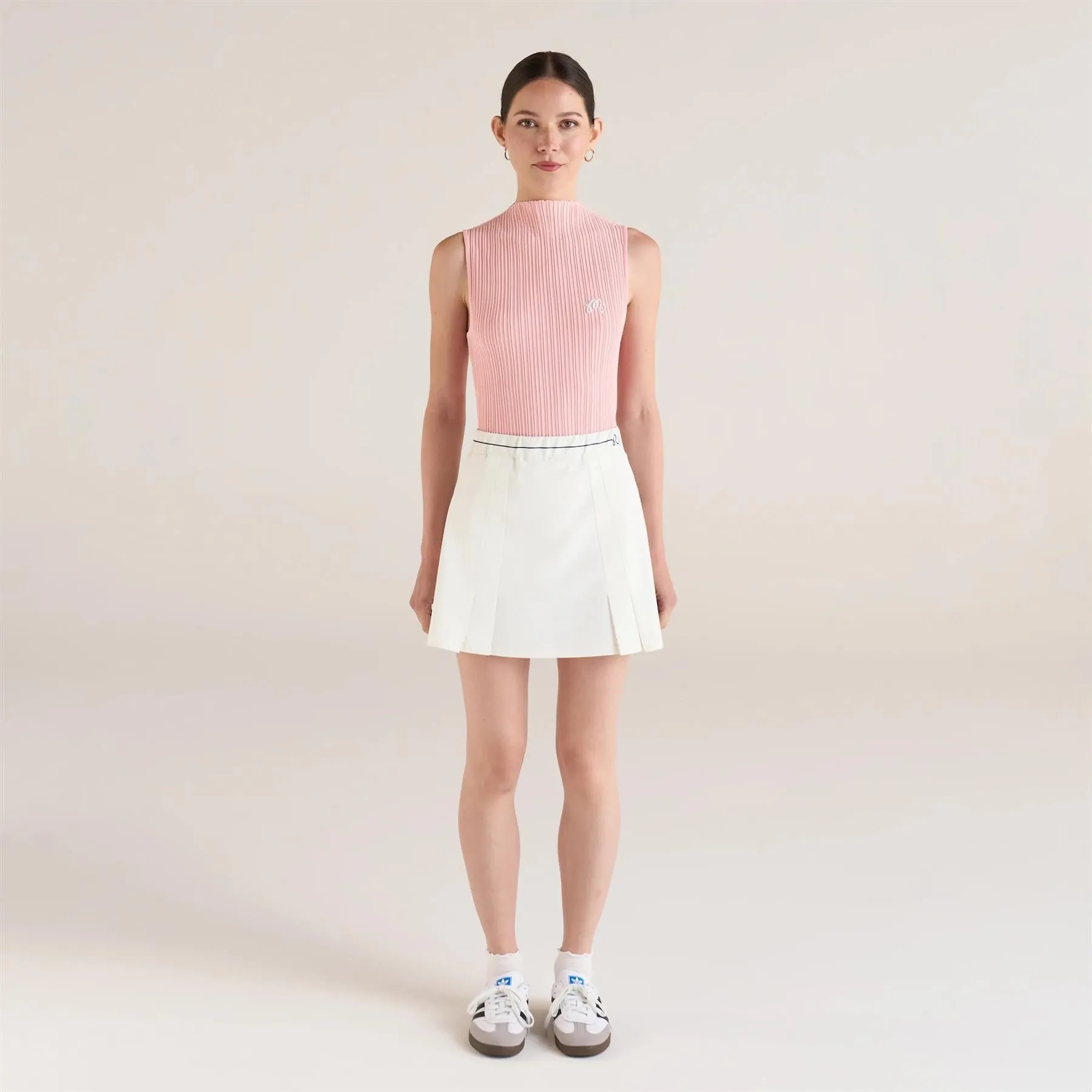 Womens Ace Sleeveless Mockneck II Dusty Rose - 2024