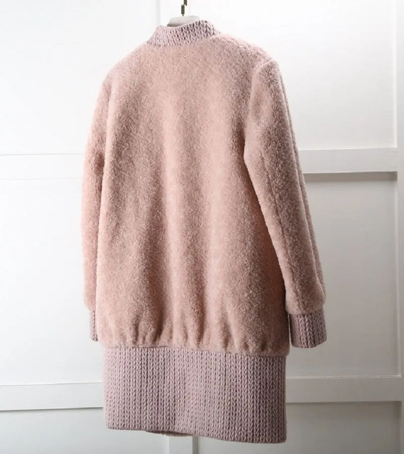 Women's Autumn/Winter Casual Warm Long Wool Slim Coat