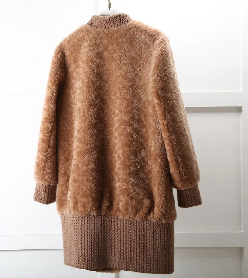 Women's Autumn/Winter Casual Warm Long Wool Slim Coat