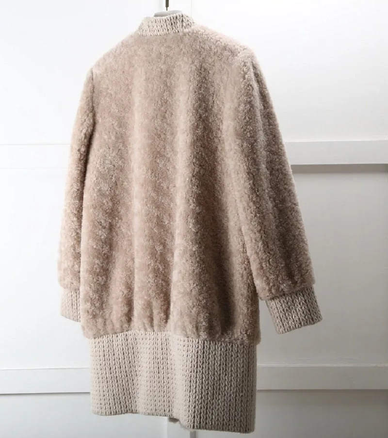 Women's Autumn/Winter Casual Warm Long Wool Slim Coat