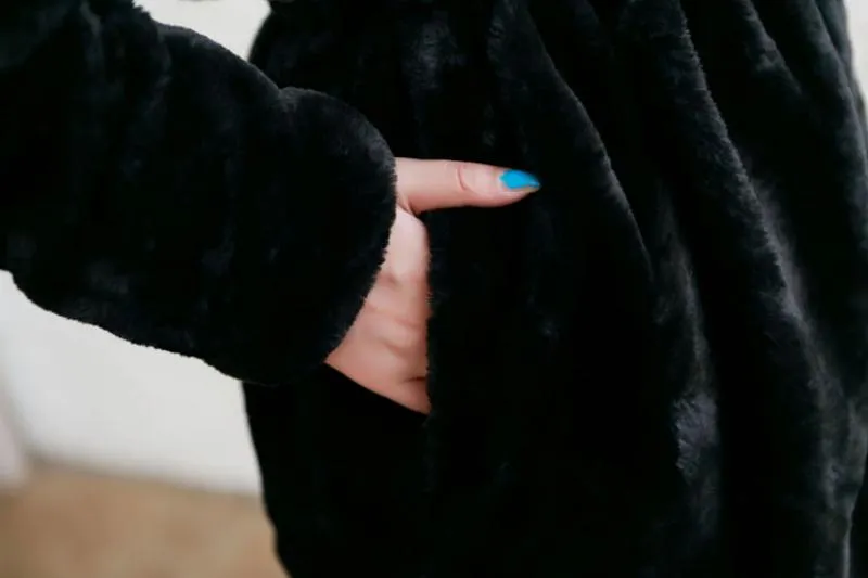 Women's Autumn/Winter Two Sided Fur Coat