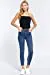 Womens-Basic Bandeau Elastic Cotton Jersey Tube Top