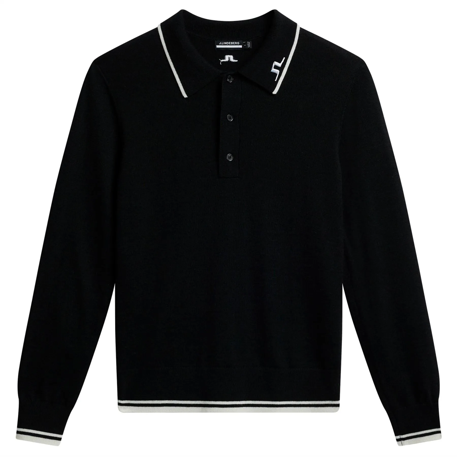 Womens Mimmi Cashmere Blend Knitted Shirt Black - AW24