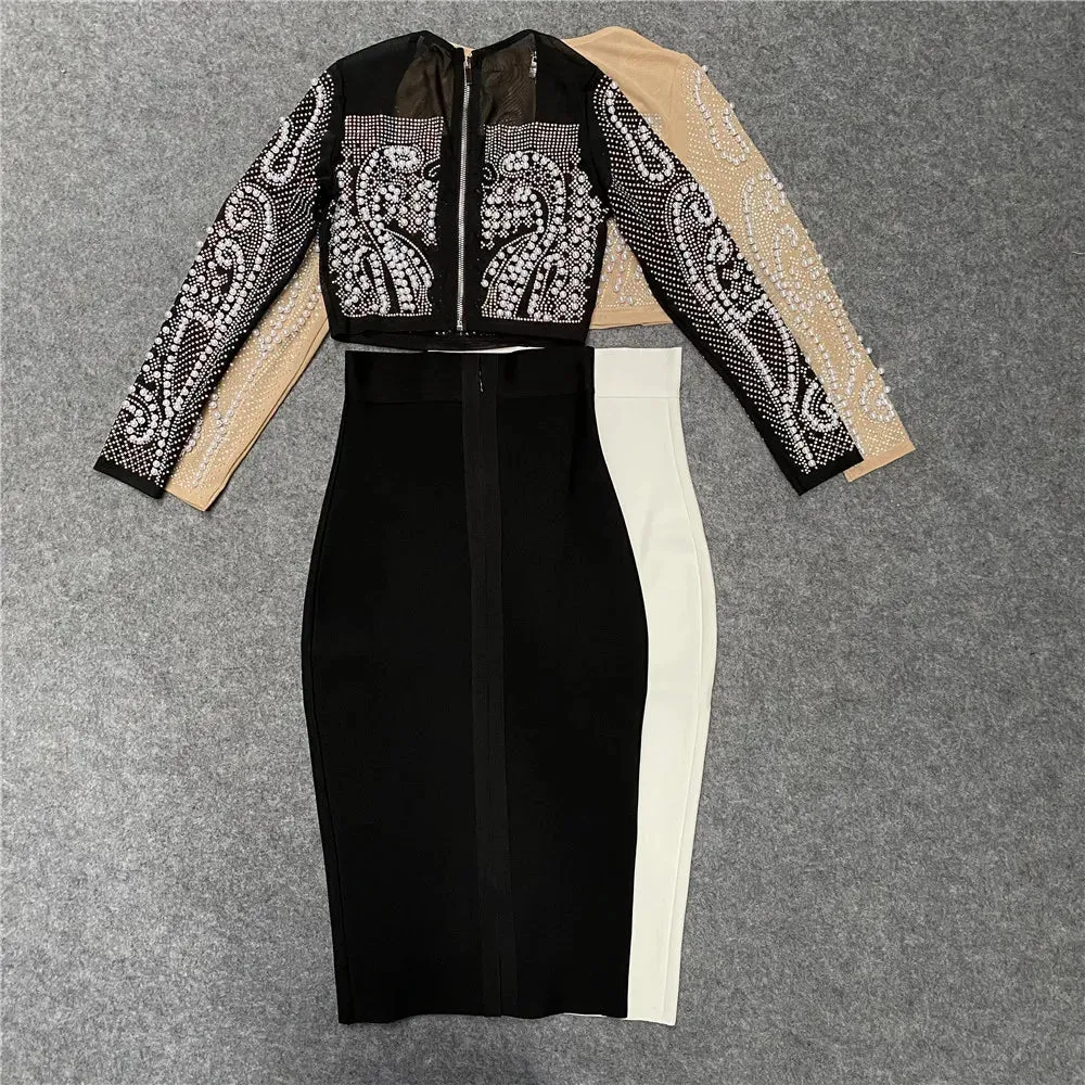 You Will Be Alone Skirt Set